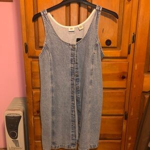 Levis denim dress size L